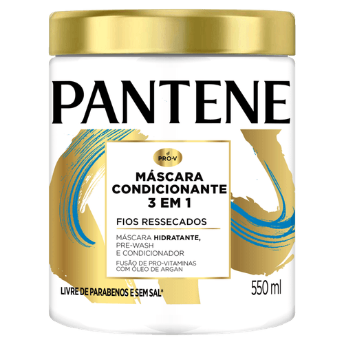 Mascara de Tratamento Pantene Condicionante 550ml