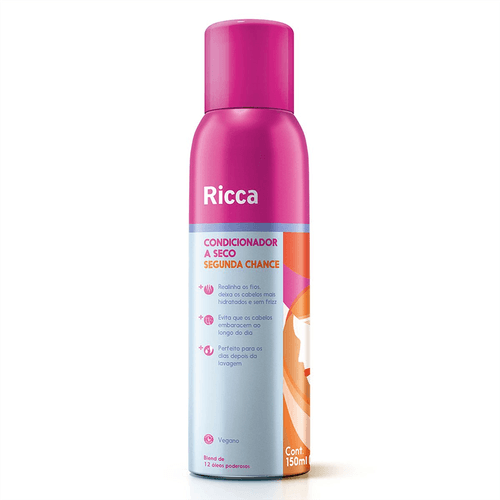 Condicionador a Seco Ricca Segunda Chance 150ml