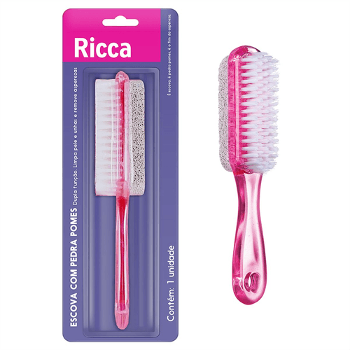 Escova com Pedra Pomes Ricca