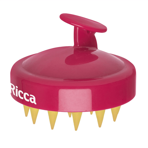 Escova Massageadora de Couro Cabeludo Ricca Shampoo Brush