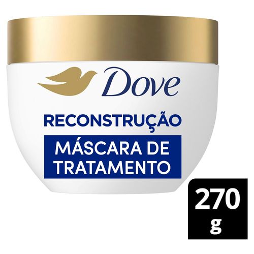 Mascara de Tratamento 10 em 1 Dove Reconstruçao 270g