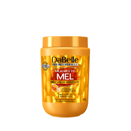 Máscara de Tratamento DaBelle Milagres do Mel 800g