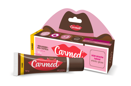 Hidratante Labial Carmed Ana Castela Brigadeiro 10g