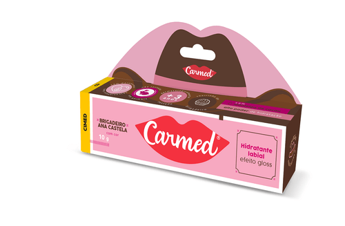 Hidratante Labial Carmed Ana Castela Brigadeiro 10g