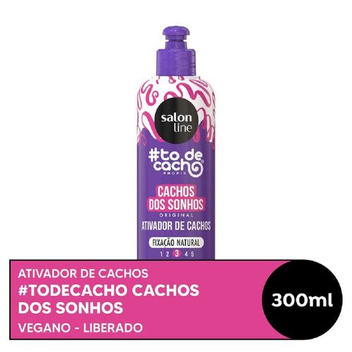 Ativador de Cachos Salon Line #todecacho Cachos dos Sonhos 300ml