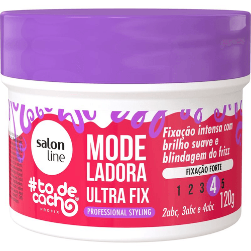 Modeladora Ultra Fix Salon Line #Todecacho com 120g