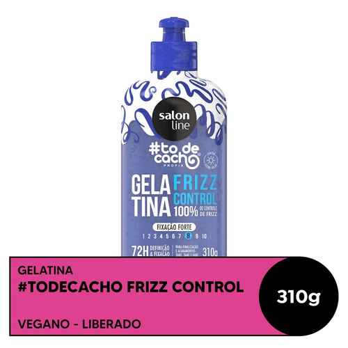 Gelatina Salon Line #Todecacho Frizz Control 310g