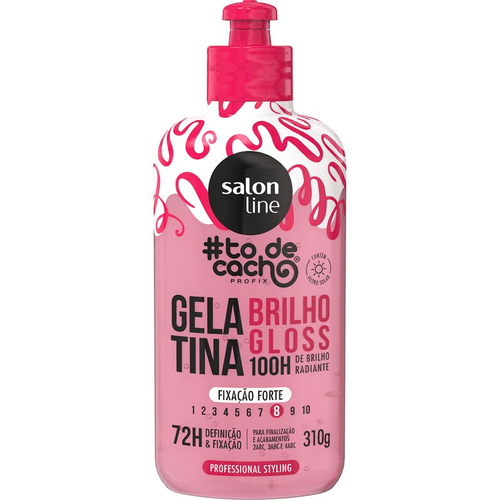 Gelatina Salon Line #Todecacho Brilho Gloss 310g