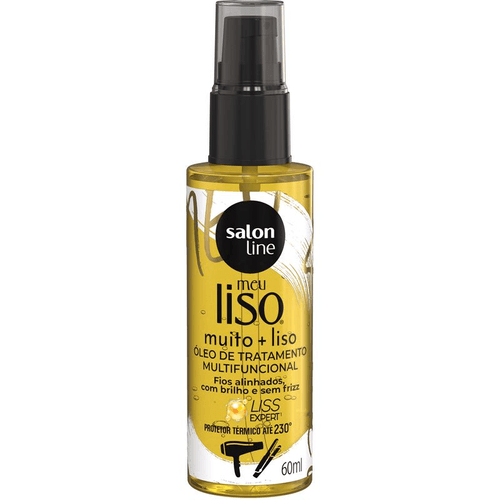 Óleo de Tratamento Muito Mais Liso Multifuncional Salon Line 60ml