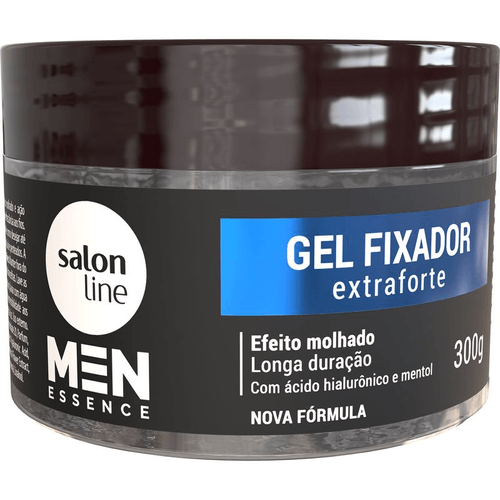 Gel Fixador Salon Line Men Essence Extraforte 300g