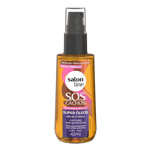 Óleo SOS Cachos Super Óleos Salon Line 42ml