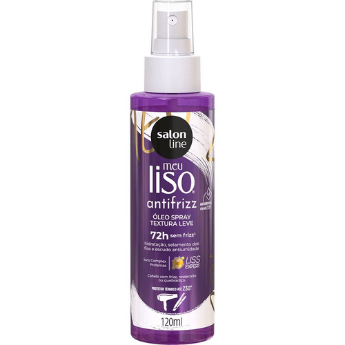 Óleo Spray Meu Liso Salon Line 120ml