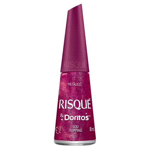 Esmalte Metálico Sou Topping Risqué & Doritos com 8ml
