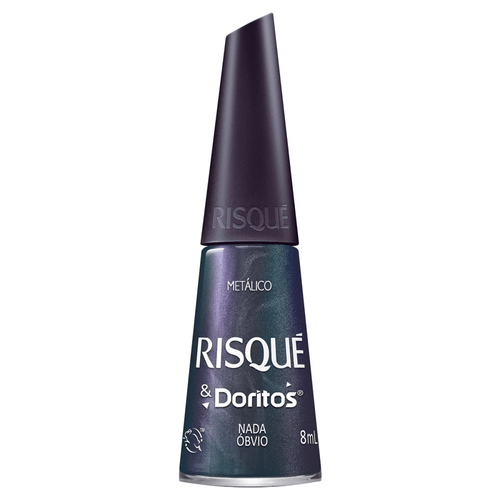 Esmalte Metálico Nada Óbvio Risqué & Doritos Com 8ml