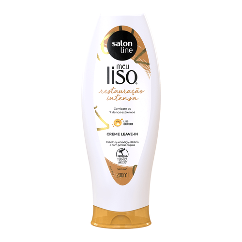 Creme Leave In Salon Line Meu Liso Restauração Intensa 200ml