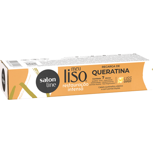 Recarga de Queratina Salon Line Meu Liso Restauração Intensa 80g