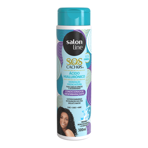 Condicionador Salon Line SOS Cachos Ácido Hialurônico 300ml