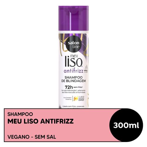 Shampoo Salon Line Meu Liso Antifrizz 300ml