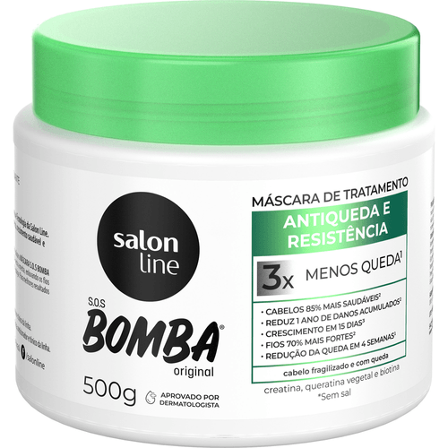 Máscara de Hidratação Salon Line SOS Bomba Antiqueda 500g