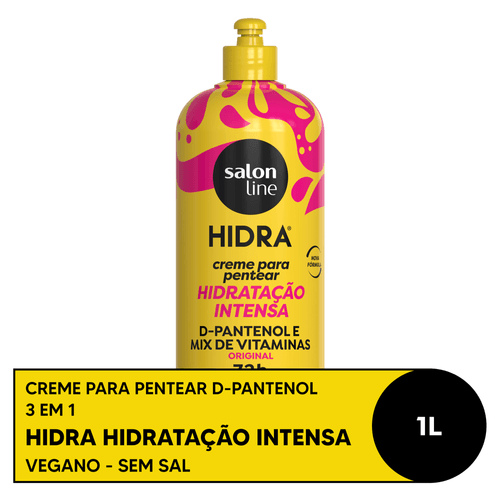 Creme para Pentear Salon Line Hidra Original Litrão 1L