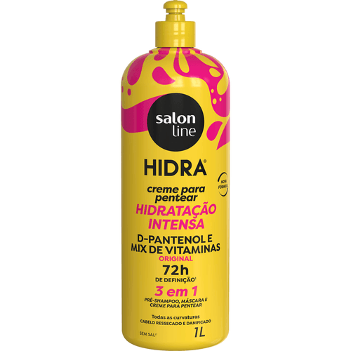 Creme para Pentear Salon Line Hidra Original Litrão 1L
