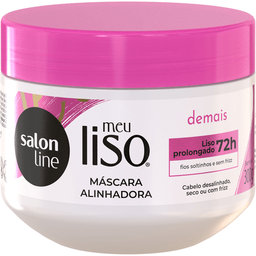 Máscara Hidratante Salon Line Meu Liso Demais 300g