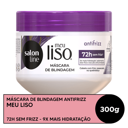 Mascara Ultra-Hidratante Salon Line Meu Liso Antifrizz 300g