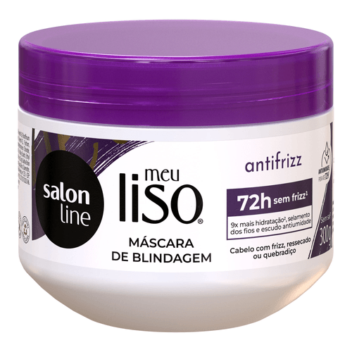 Mascara Ultra-Hidratante Salon Line Meu Liso Antifrizz 300g
