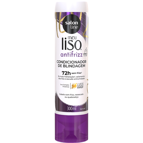 Condicionador Meu Liso Antifrizz Salon Line 300ml