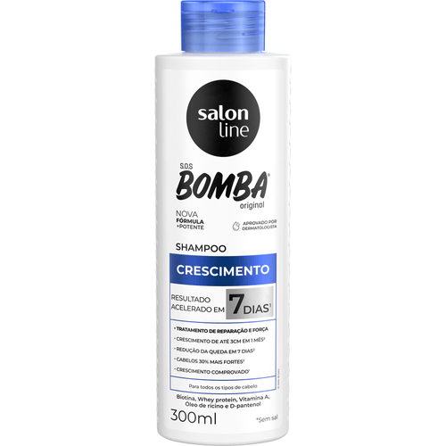 Shampoo Salon Line SOS Bomba Original 300ml