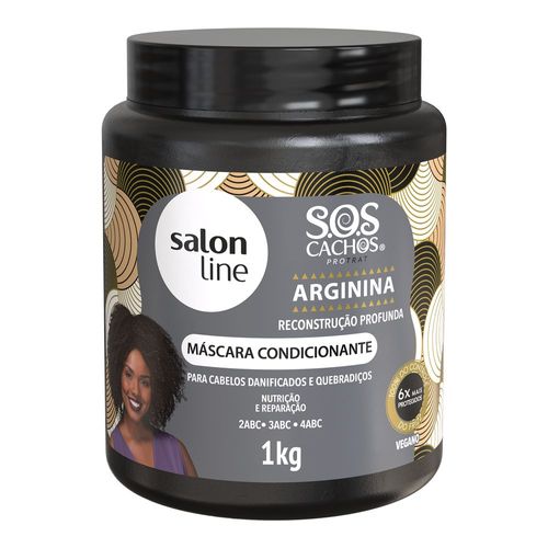 Máscara Condicionante Salon Line SOS Cachos Arginina 1kg