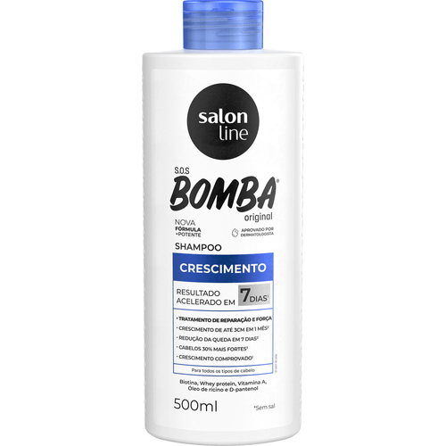 Shampoo Salon Line SOS Bomba Original 500ml