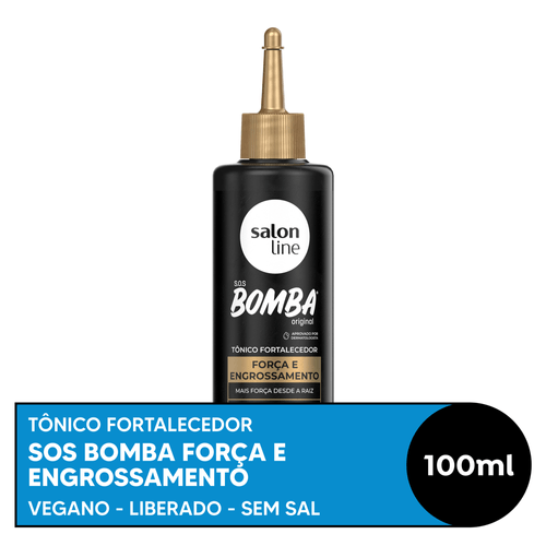 Tônico Salon line SOS Bomba Força e Engrossamento 100ml