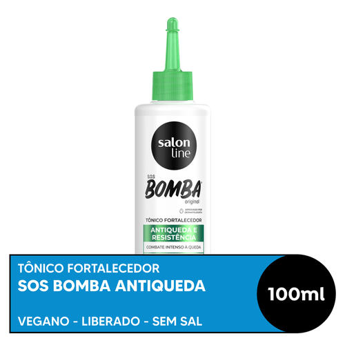 Tônico Fortalecedor Salon Line SOS Bomba Antiqueda 100ml