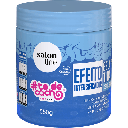 Gelatina Salon line #todecacho Efeito Intensificador 550g