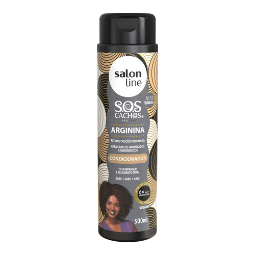 Condicionador Salon Line SOS Cachos Arginina 300ml