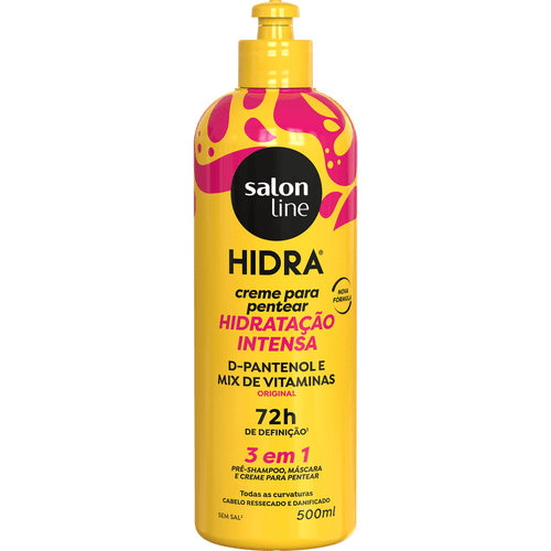 Creme para Pentear Salon Line Hidra Hidratação Intensa 500ml