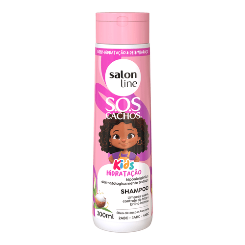 Shampoo Salon Line SOS Cachos Kids Hidratação 300ml