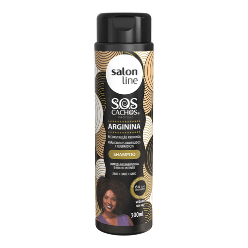 Shampoo Salon Line SOS Cachos Arginina 300ml