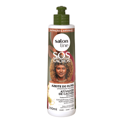 Ativador de Cachos Salon Line SOS Cachos Azeite de Oliva 300ml