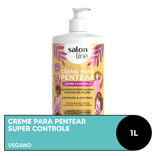 Creme para Pentear Salon Line Super Controle 1L