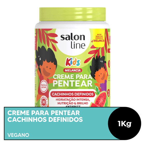 Creme para Pentear Salon Line Kids Cachinhos Definidos 1kg