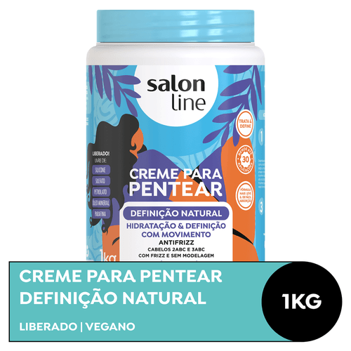 Creme para Pentear Salon Line Definição Natural 1kg