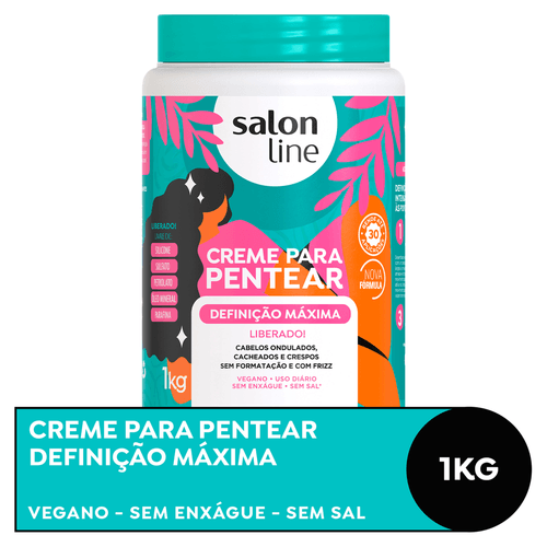 Creme para Pentear Salon Line Definição Máxima 1kg