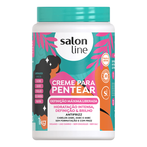 Creme para Pentear Salon Line Definição Máxima 1kg