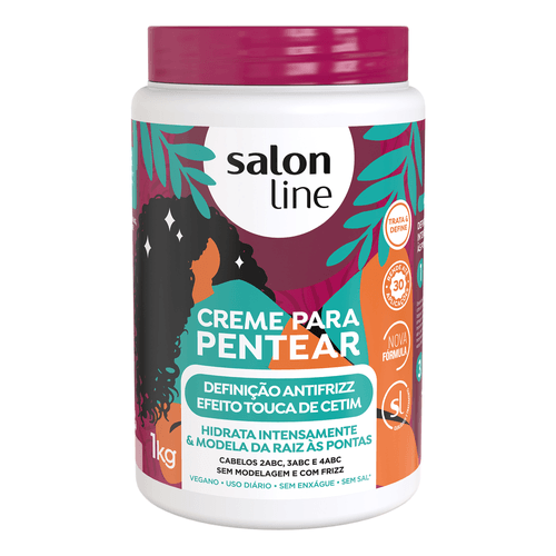 Creme para Pentear Salon Line Definição Antifrizz 1kg