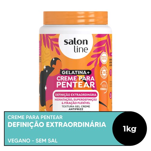 Creme para Pentear Salon Line Definição Extraordinária 1kg