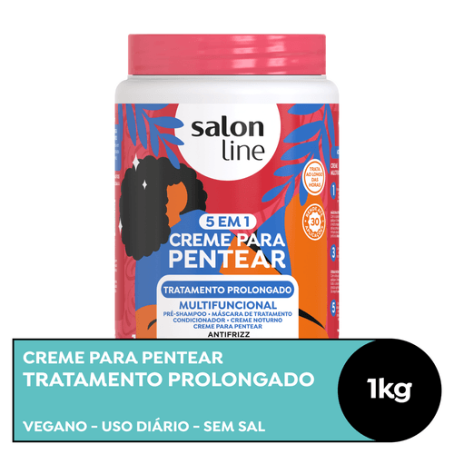 Creme para Pentear Salon Line Tratamento Prolongado 1kg