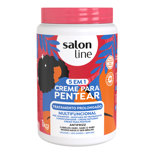 Creme para Pentear Salon Line Tratamento Prolongado 1kg