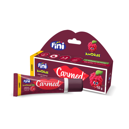 Hidratante Labial Carmed Fini Amoras Intensa Escuro 10g